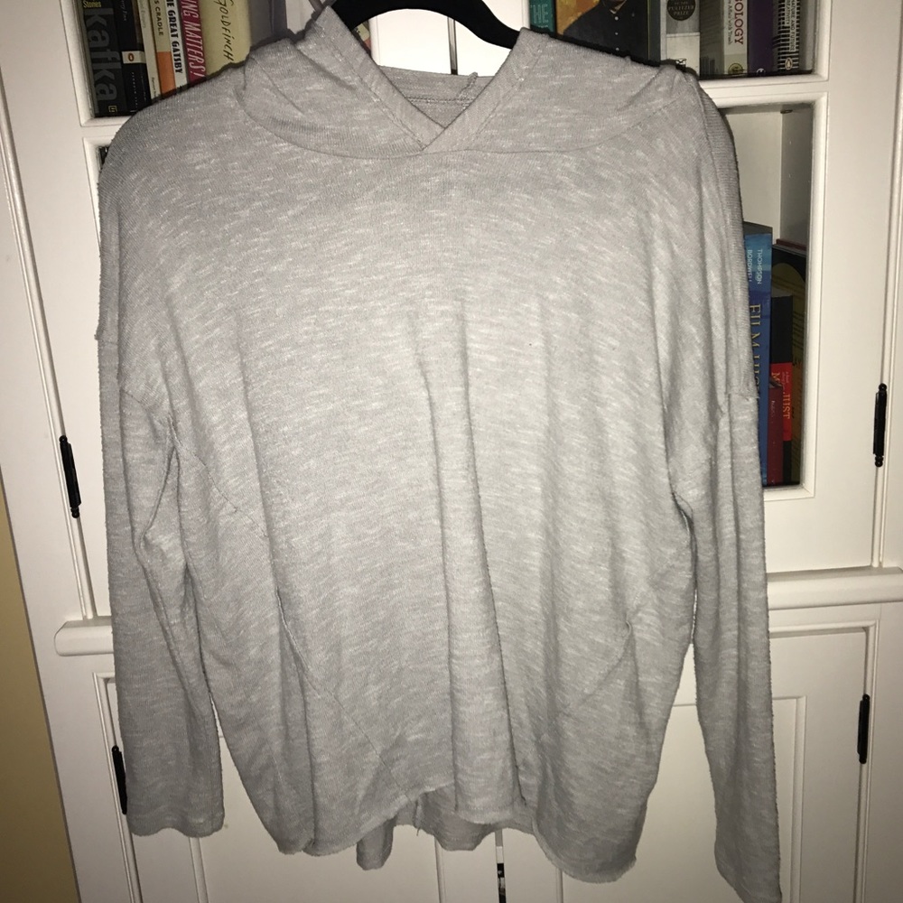 Cozy grey hoodie